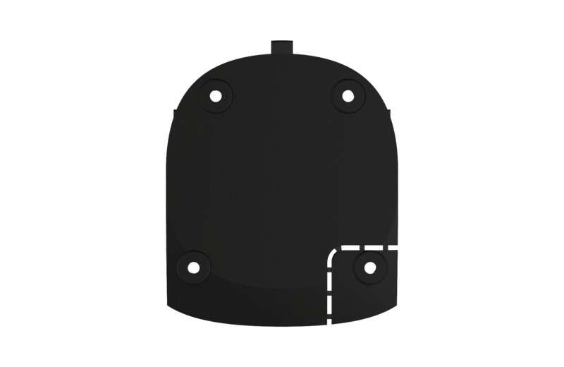 Support de remplacement mural pour Hub Noir