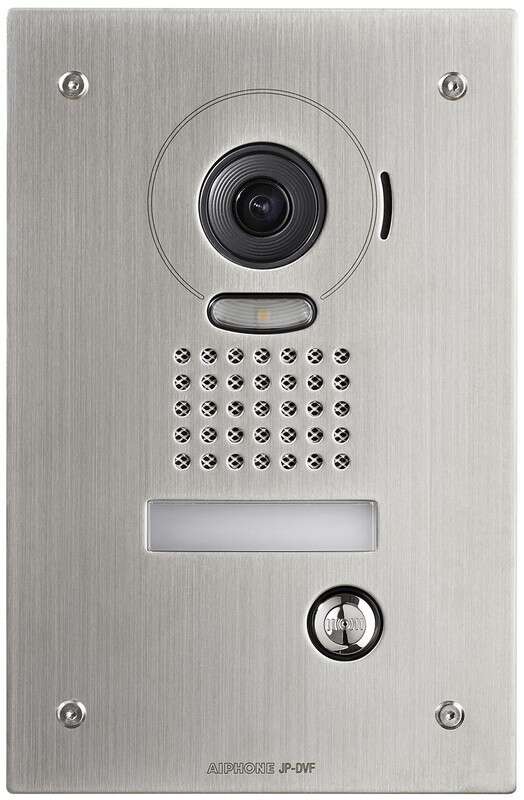 Platine de rue video encastrée resistante au vandalisme