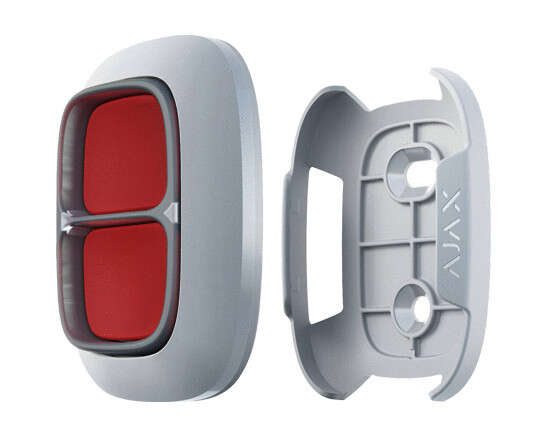 Support boutons paniques Button et Double Button - blanc