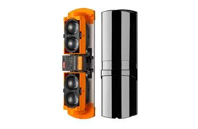 Barrière CAPTIVE quadruple faisceaux 100m avec discriminateu