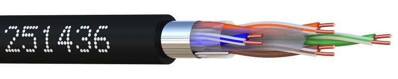 Câble F/UTP CAT5E XL-LSZH Intérieur extérieur, DEVIDOIR 250m