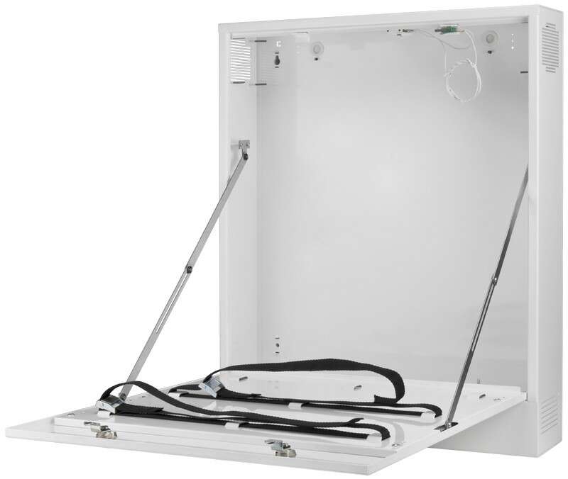 Boîtier DVR/NVR MEDIUM/VERTICAL WHITE L535 x H650 x P121 mm