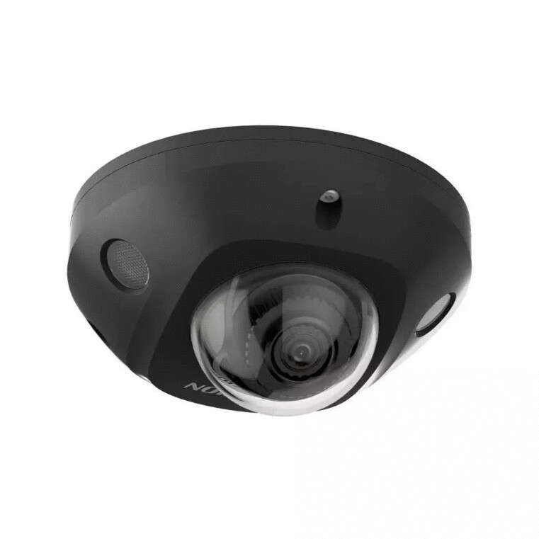Dôme IP AcuSense Noir 4 MP Obj 2,8mm IR30M  IP67  IK08