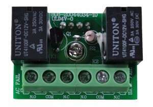 Carte relais défauts pour série PSX