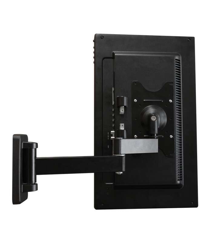 Support mural 3 articulations G/D 180° - VESA 50 à 200 max 30Kg