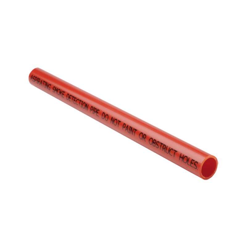 Tubes rouges 25mm ABS long. 2,4m (25pcs)