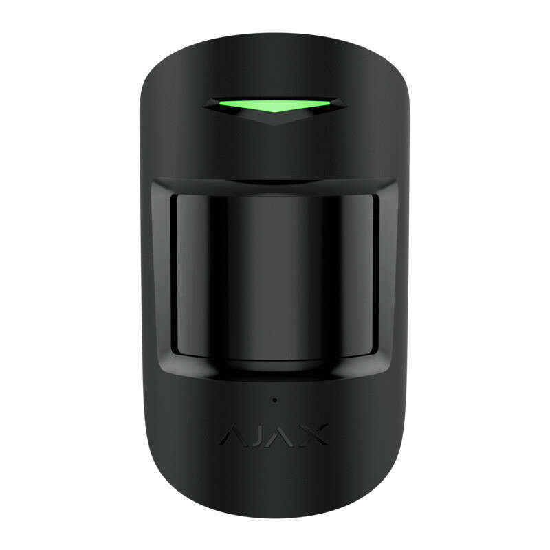 Détecteur de mouvement avec bris de vitre radio  certifié AJAX Pro - noir