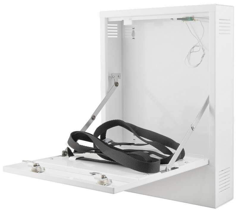 Coffret vertical blanc pour CVR/MINI