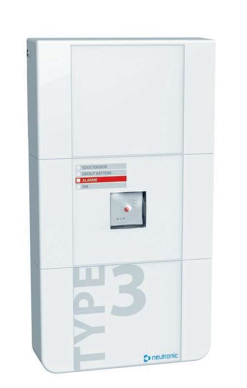 Bloc autonome d'alarme lumineux pour type 3