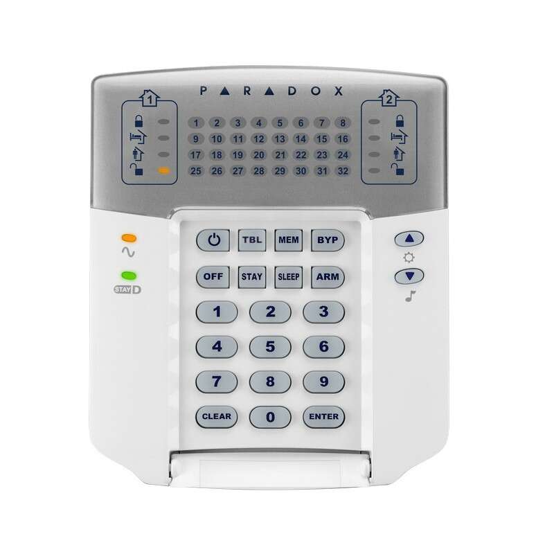 Clavier LED pour centrale MG/SP