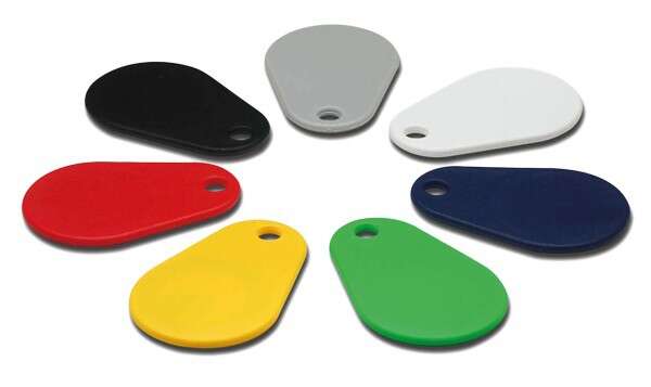 Tag porte-clés RFID KFX IP68 125KHz EM10 pour lecteurs RFID