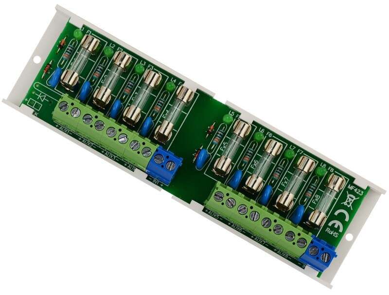 Carte 8 fusibles 1.5A LB8/8x1,5A/2,5/FTA