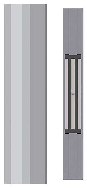 Bandeau electromagnétique 400mm-AS- 272 kg 12/24Vdc + CTC