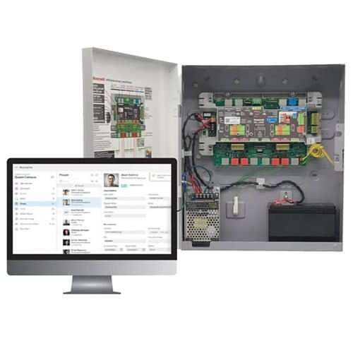 Contrôleur 2 portes + coffret métal + alim 12Vcc + 2xRJ45