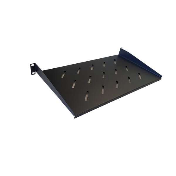 UPTEC - Etagère 19" 1U noir Prof 450 mm