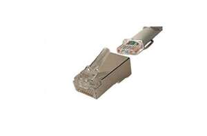 Visuel du produit Connecteurs RJ45 Cat.6 STP Contact Décalé avec peigne - sachet de 10