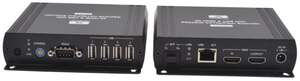 Déport HDMI/KVM/USB2/IR/AUDIO/RS232 4K Emett+Recept
