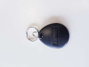 Badge porte clef ACIE-EM, numéroté décimal et héxadécimal