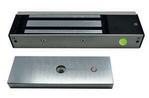 Visuel du produit VENTOUSE EM APPLIQUE 544 kg 12/24VDC - 420/210 mA - DAS CONFORME NORME NF S