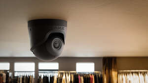 Visuel du produit Dôme IP Blanc 8MP Obj 2.8mm  IR35M  IP65