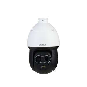 Dôme IP PTZ thermique 256x192  Obj 7mm et optique 2 MP Obj 8mm IR 50M