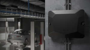 Visuel du produit Boîtier NOIR pour la connexion filaire sécurisée des appareils Ajax