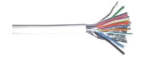 Câble d'alarme mixte 2x0.75 + 12x0.22 mm² + écran en c/100m