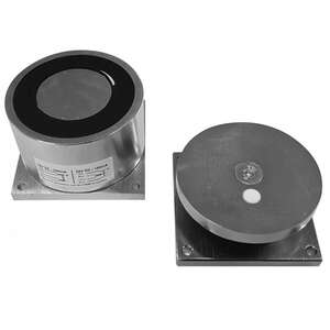 Ventouse EM ronde IP 65 diamètre 60mm 136kg 12/24V DC
