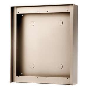 Cadre saillie aluminium avec visière 2 x 3 modules p/GT