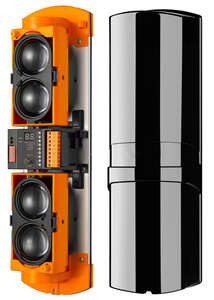 Barrière CAPTIVE quadruple faisceaux 200m avec discriminateur de brouillard