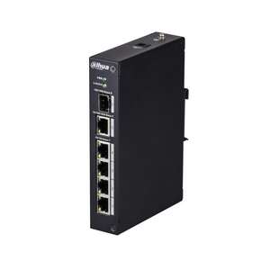 Switch 4 ports 10/100Mbps +uplink 1x RJ 45 et  1 SFP Gbit - industriel