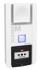 Centrale PPMS à piles avec diffuseur lumineux