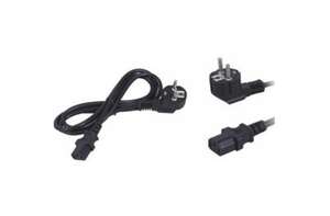 Visuel du produit Câble d'alimentation secteur 1.8m 0.75mm²,  2P + Terre > IEC