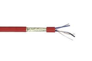 Câble tél rouge 1 paire AWG20 (8/10°) écran en 500m