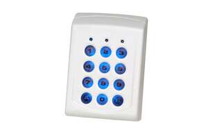 Clavier saillie touches plastiques 2 relais 1000 codes