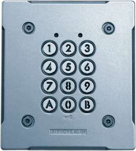 Clavier antivandale ZAMAC encastre