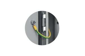 Visuel du produit Câble de mise à terre 6 mm² D160mm oeillets 6,4mm