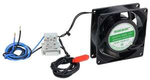 Ventilateur avec capteur de température 45°C