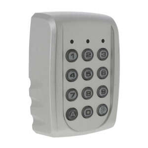 Clavier 2 relais 60 codes, extérieur en ABS gris