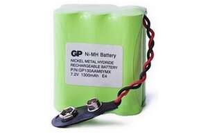 Visuel du produit Pack batteries NiMh 4,8V-1,3Ah pour PowerMaster 10