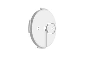 Visuel du produit Support de remplacement mural pour HomeSiren Blanc