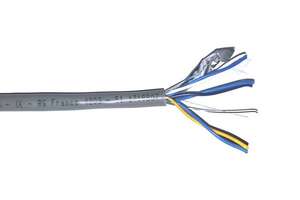 Câble SYT 10 paires AWG24 (5/10°) écran gris en 100m