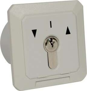 Contacteur à clé universel applique/encastré 2 contacts NO/NF