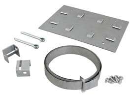 Support de montage poteau/mât 194x144 mm