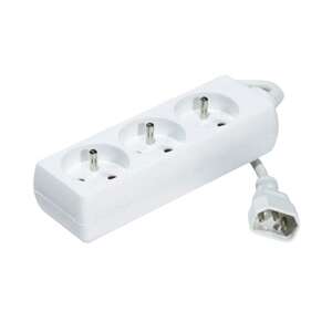 Multiprise 3x 2P+T spécial onduleur pour prise IEC