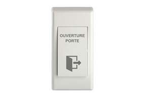 Visuel du produit Bouton poussoir étroit pour pose en applique