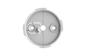 Support de remplacement mural pour HomeSiren Blanc